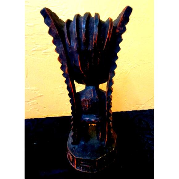 Long Life Tiki; Hawaii; VTG KC Company Traditional / Souvenir; 7" Tall - Picture 2 of 11